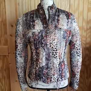 UbU Puff Animal Print Packable Jacket